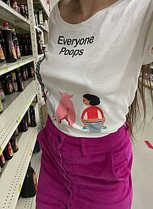 Wearing A Plug At The Grocery Store'