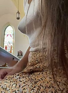 Flashing My Tits In Church'