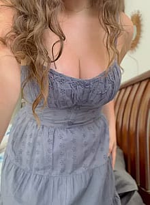 Would You Mind If I Just Take This Dress Off Excuse My Bouncy Boobs ;)'