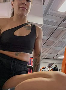 You Can Never Go Wrong With A Titty Flash At The Gym'