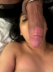A Longer Clip Of When I Recorded The Thickest Dick I Sucked It Was Bigger Than My Head And Hubby Was Keeping Me So Wet 😇🙆🏽‍♀️'