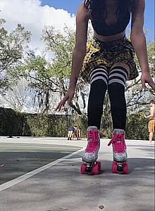 Skating At The Park Got A Bit Risky 👀'