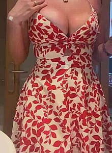 This Dress Is Perfect For A Titty Reveal! [OC]'