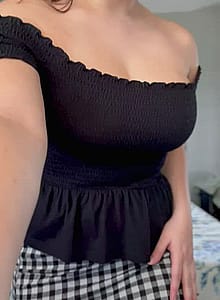 Going For An Interview Do You Think I'll Get The Job If I Flash My Boobs And Let Him Play With Them?'