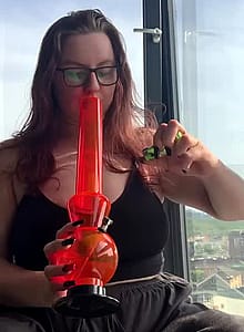 this bong hits different 😮‍💨'