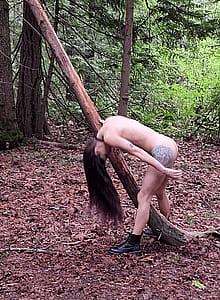 Creampie me in the woods for Earth Day'