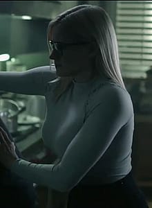 Olivia Taylor Dudley absolutely stuffed into a tight top'