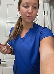 Would you tittyfuck a naughty nurse on duty, yay or nay?🙈'