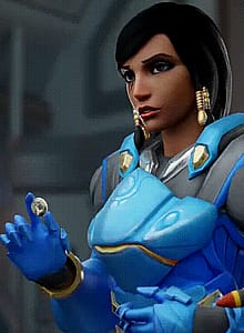 Pharah showing a magic trick (Aphy3D)'