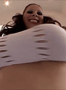 Gianna Michaels - Bouncing Her Big Naturals in Your Face'