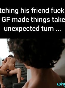 Cheating Gone Bi: He caught his friend fucking his GF'