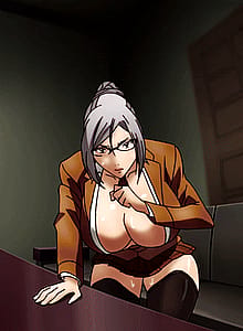 [Prison School] Interesting angle from Shiraki Meiko here'