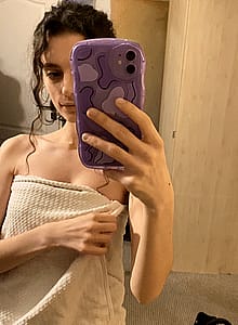 Petite titties also could cuddle daddy's hard cock'