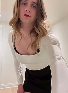 Watch me show off my new outfit and attempt to walk in heels'